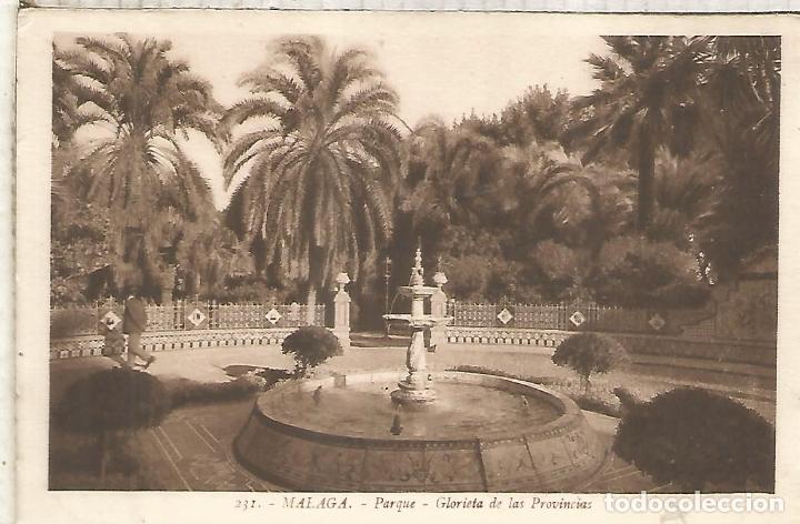 Postales: MALAGA PARQUE SIN ESCRIBIR - Foto 1
