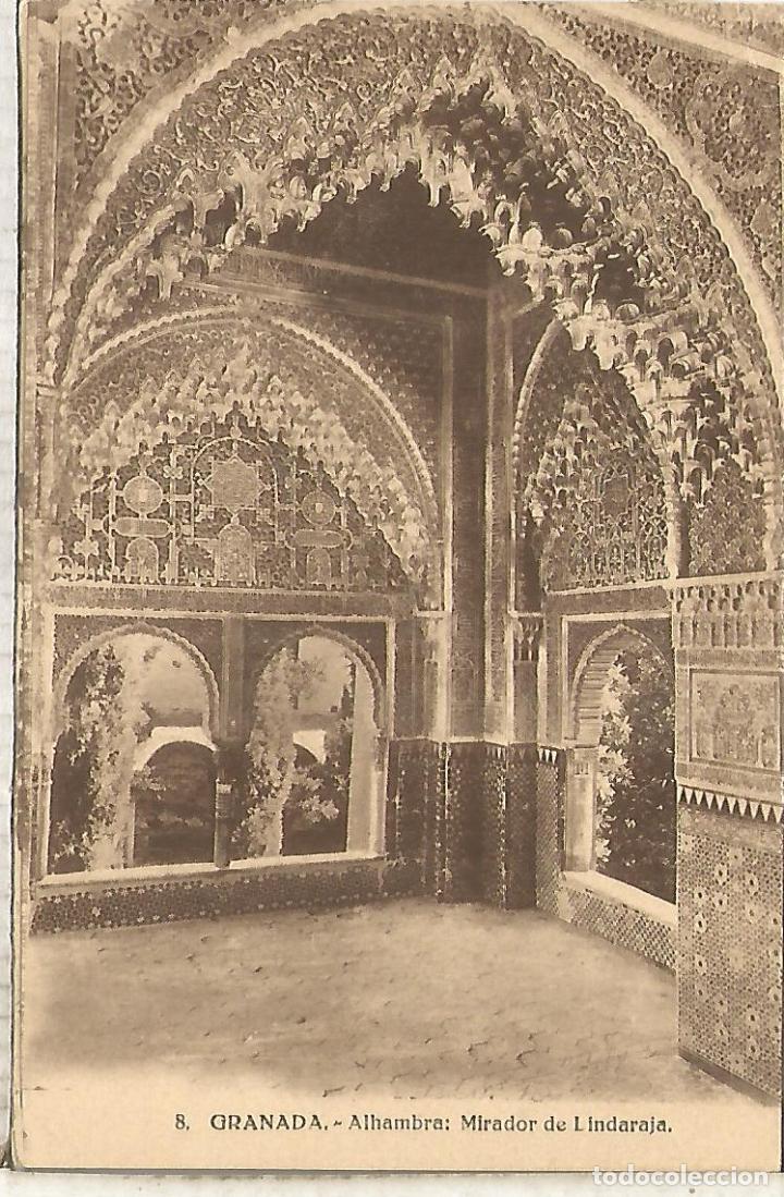 Postales: GRANADA ALHAMBRA ESCRITA - Foto 1