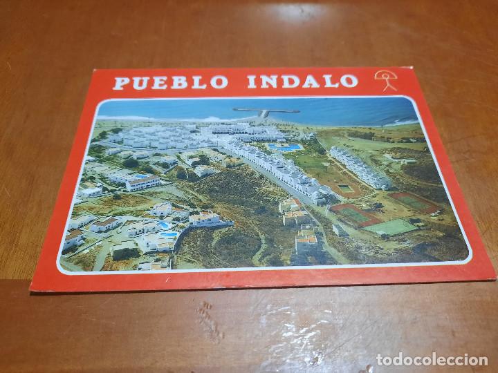 Postales: PUEBLO INDALO. 302. PLAYA DE MOJACAR. POSTAL. SIN CIRCULAR. BUEN ESTADO. DIFICIL
