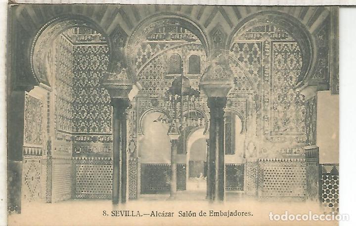 Postales: SEVILLA ALCAZAR ESCRITA - Foto 1