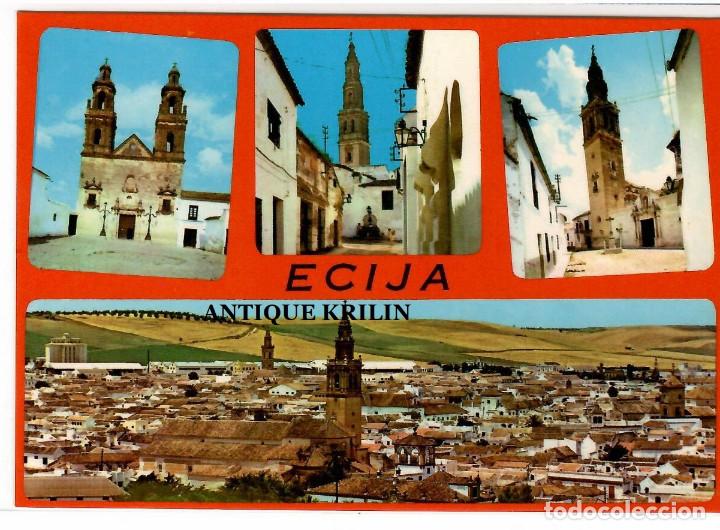 Postales: ECIJA N&ordm; 5908 VARIAS VISTAS .- EDICIONES PERGAMINO