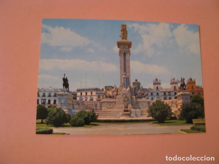 Postales: POSTAL DE CADIZ. MONUMENTO A LOS CORTES 1812. ED. GARCIA GARRABELLA. ESCRITA 1969.