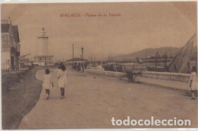 Postales: POSTAL ANTIGUA DE MALAGA. PASEO DE LA FAROLA P-ANMA-1088