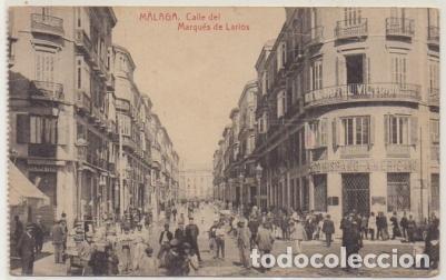Postales: POSTAL ANTIGUA DE MALAGA. CALLE DEL MARQUES DE LARIOS P-ANMA-1090