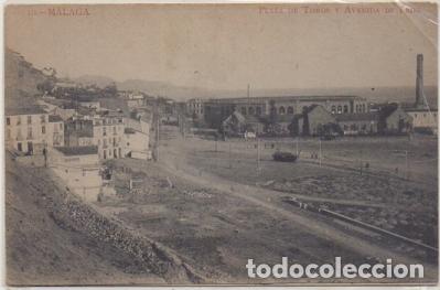 Postales: POSTAL ANTIGUA DE MALAGA. PLAZA DE TOROS Y AVENIDA DE PRIES P-ANMA-1091