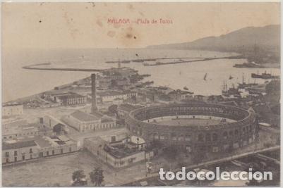 Postales: POSTAL ANTIGUA DE MALAGA. PLAZA DE TOROS P-ANMA-1092