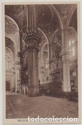 Postales: POSTAL ANTIGUA DE MALAGA. LA CATEDRAL. PERPESTIVA DEL CORO P-ANMA-1131