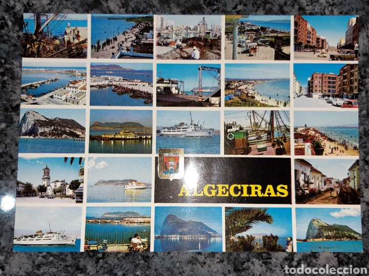 Postales: Postal de Algeciras. Diversos aspectos.