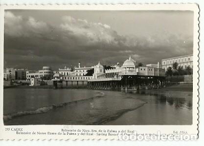 Postcards: ANTIGUA POSTAL 255 CADIZ BALNEARIO DE NTRA SRA DE LA PALMA Y DEL REAL ED AISA