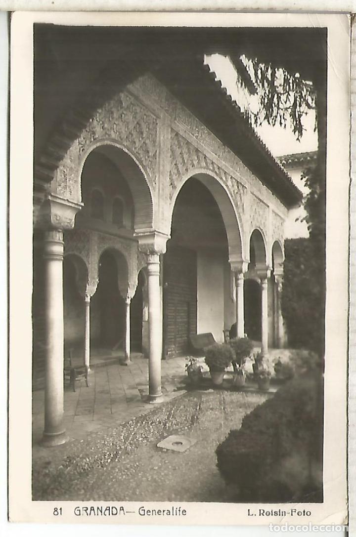 Postales: GRANADA GENERALIFE ESCRITA - Foto 1