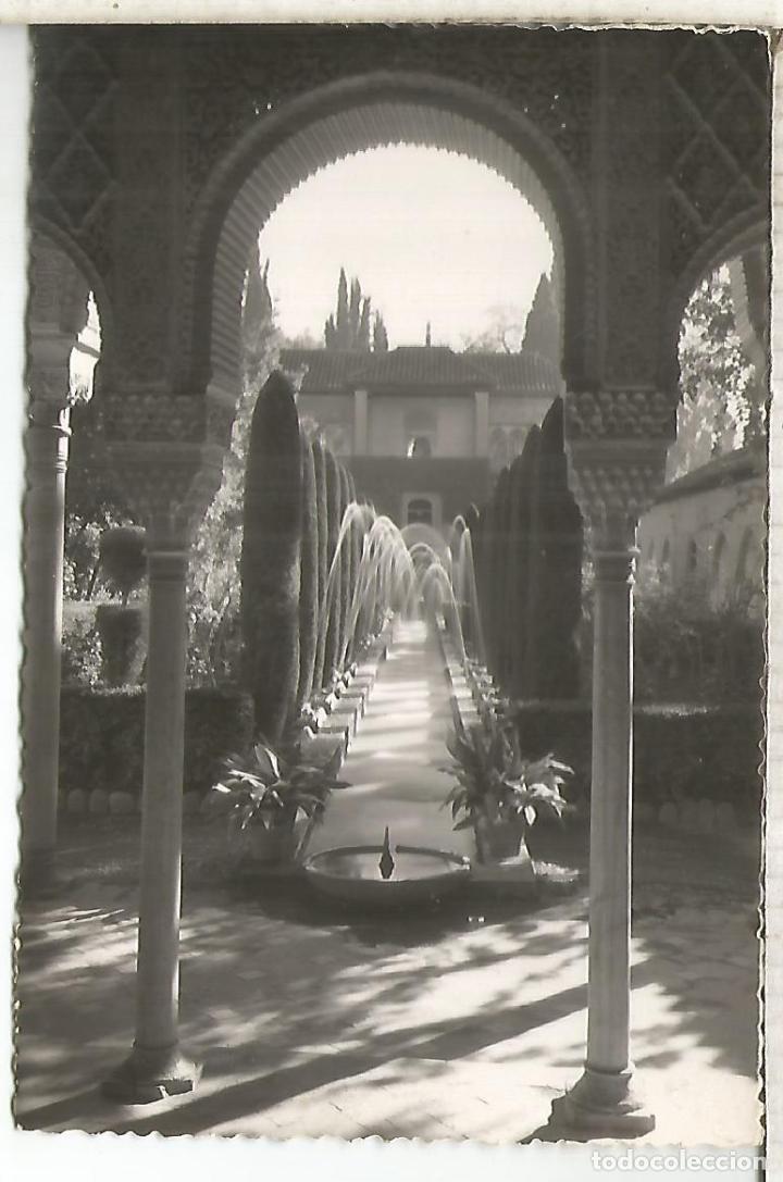Postales: GRANADA GENERALIFE ESCRITA - Foto 1