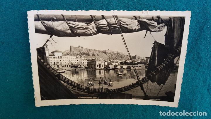 Postales: POSTAL DE ALMERIA - DETALLE DEL PUERTO (1957)