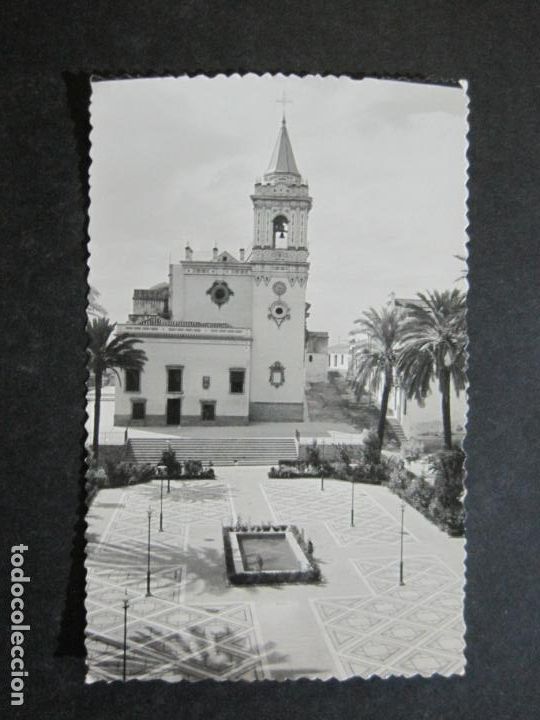 Postales: HUELVA-IGLESIA Y PLAZA DE SAN PEDRO-SICILIA EDICIONES-6-POSTAL ANTIGUA-(76.576)