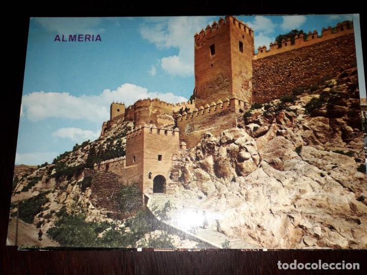 Postales: N&ordm; 3799 POSTAL ALMERIA LA ALCAZABA ENTRADA Y MURALLAS