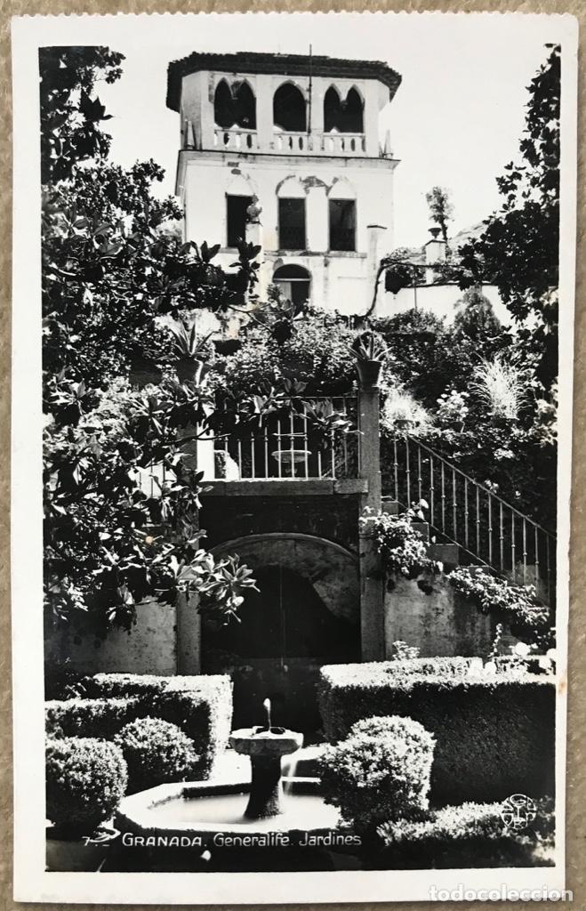Postales: Granada N&deg; 7 - Generalife. Jardines - Foto 1