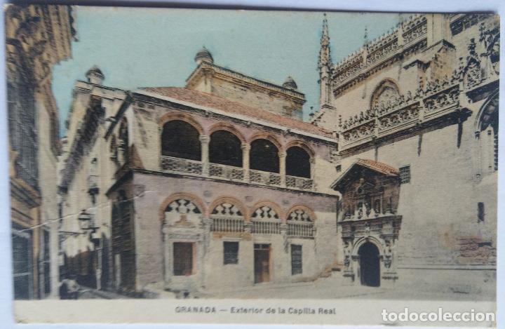 Postales: GRANADA EXTERIOR CAPILLA REAL - Foto 1