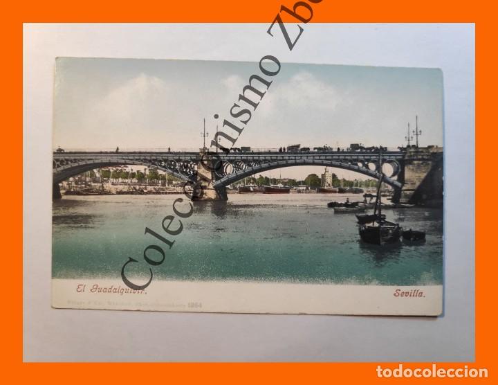 Postkarten: Tarjeta Postal de Sevilla - El Guadalquivir (n&ordm; 1864 Purger & Co.)