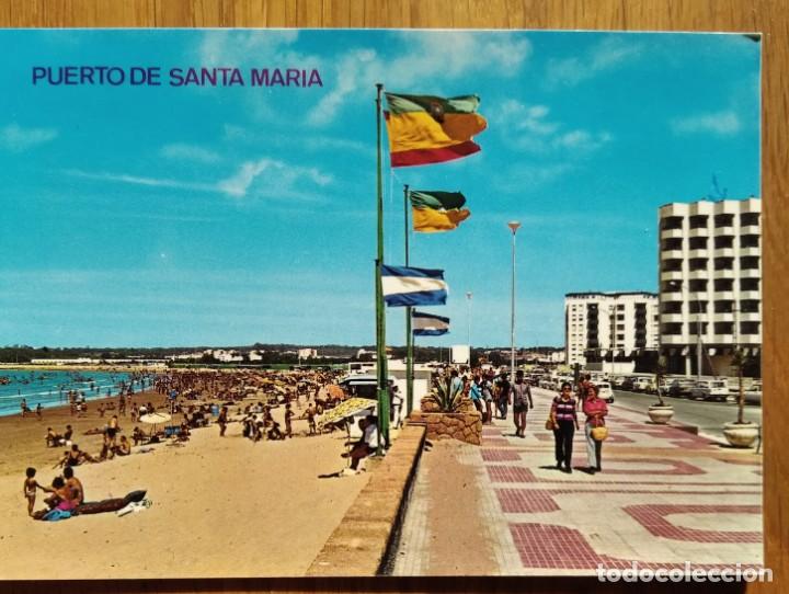 Postales: PUERTO DE SANTA MARIA - PLAYA DE VALDELAGRANA