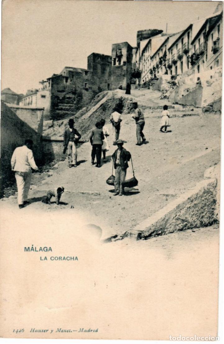 Postales: PRECIOSA POSTAL - MALAGA - LA CORACHA - HAUSER Y MENET
