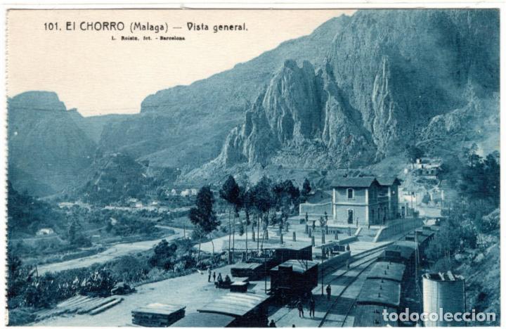 Postales: BONITA POSTAL - EL CHORRO (MALAGA) - VISTA GENERAL