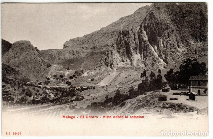 Postales: BONITA POSTAL - MALAGA - EL CHORRO - VISTA DESDE LA ESTACION - P.Z. 10464