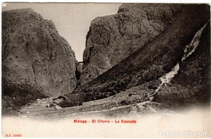 Postales: BONITA POSTAL - MALAGA - EL CHORRO - LA CASCADA - P.Z. 10467