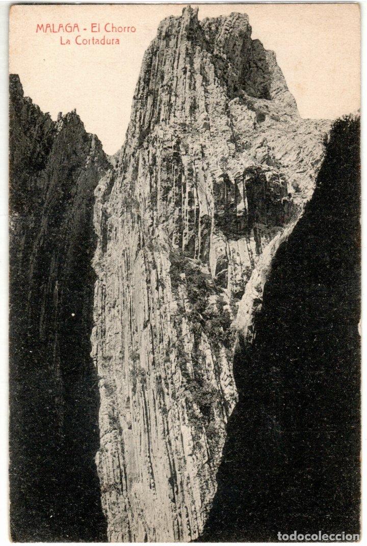 Postales: BONITA POSTAL - MALAGA - EL CHORRO - LA CORTADURA