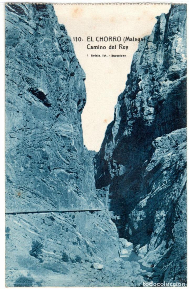 Postales: BONITA POSTAL - EL CHORRO (MALAGA) - CAMINO DEL REY