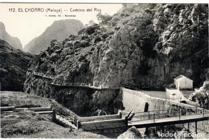 Postales: BONITA POSTAL - EL CHORRO (MALAGA) - CAMINO DEL REY
