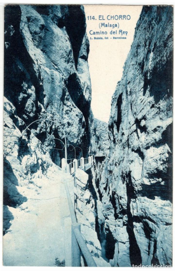 Postales: BONITA POSTAL - EL CHORRO (MALAGA) - CAMINO DEL REY