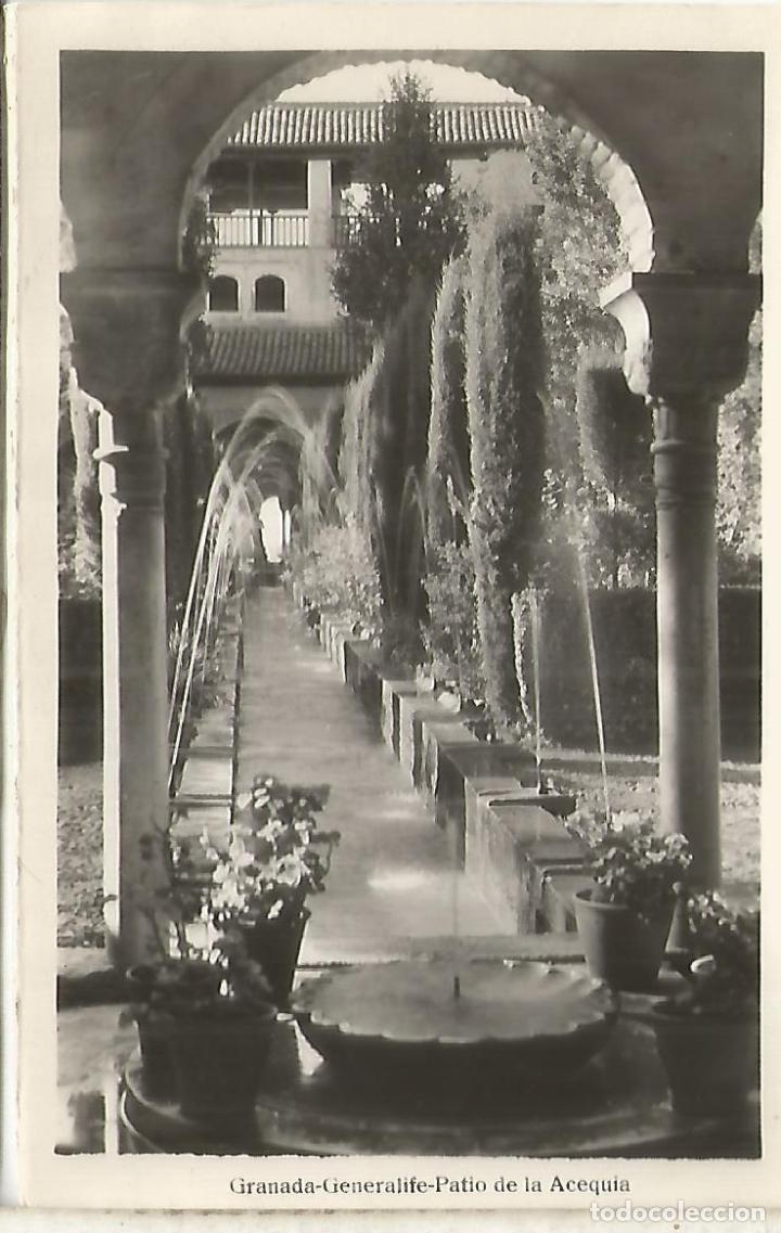 Postales: GRANADA GENERALIFE SIN ESCRIBIR - Foto 1