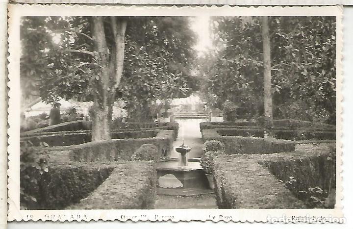 Postales: GRANADA GENERALIFE ESCRITA - Foto 1