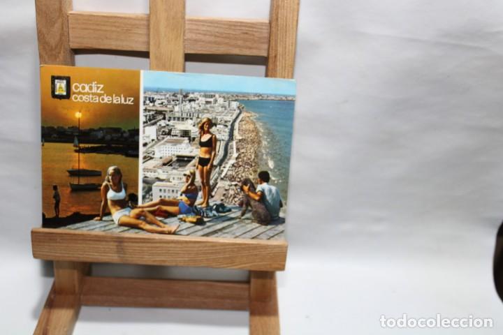 Postales: POSTAL CADIZ VISTAS PARCIALES CIRCULADA