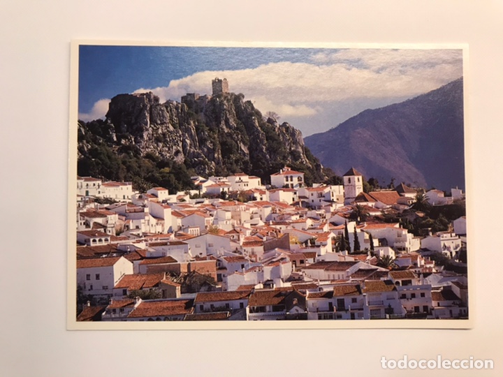 Postales: GAUCIN, Pueblos Blancos (Malaga) Postal 58MA, Vista parcial.. Edic., AL-ZAHRA (h.2000?) S/C
