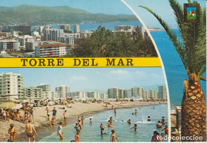 Postales: (2) TORRE DEL MAR . MALAGA. VISTA GENERAL