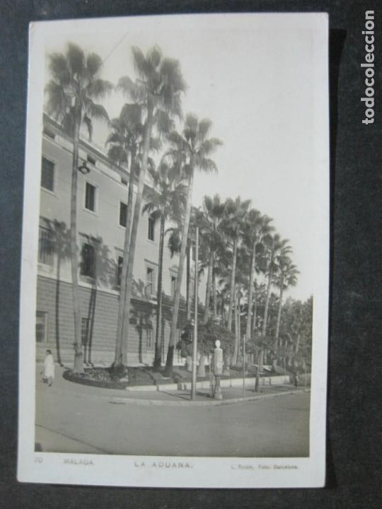 Postales: MALAGA-LA ADUANA-70-ROISIN-FOTOGRAFICA-POSTAL ANTIGUA-(77.052)