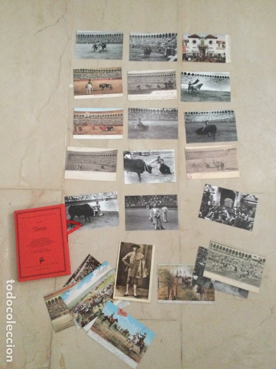 Postkarten: VIEJAS POSTALES DE LOS TOROS EN SEVILLA.