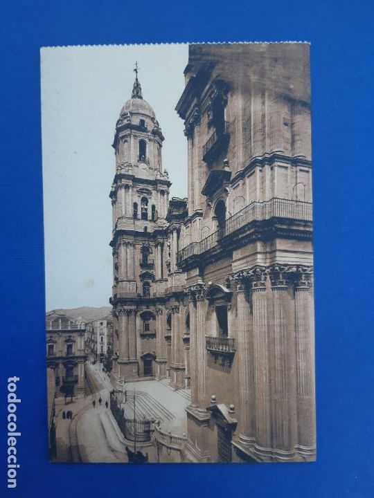 Postales: ANTIGUA TARJETA POSTAL MALAGA CATEDRAL ROISIN SIN CIRCULAR