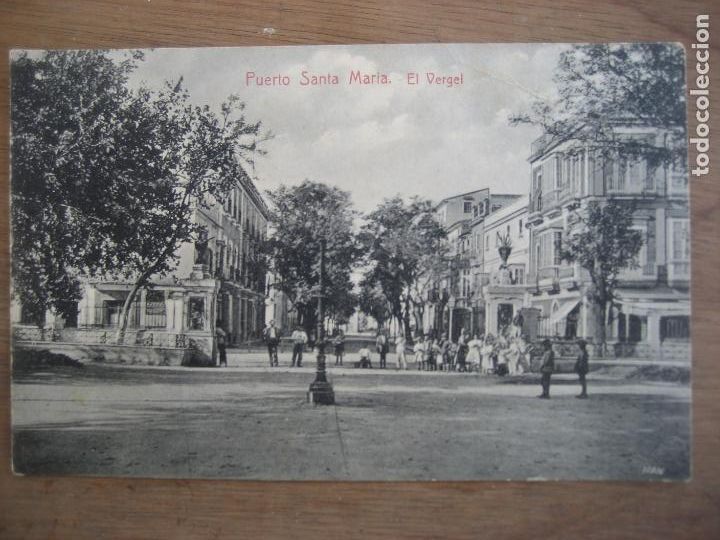 Postales: Puerto de Santa Maria. El Vergel. Union Postal Universal. C.R.S. 113. Postal sin circular