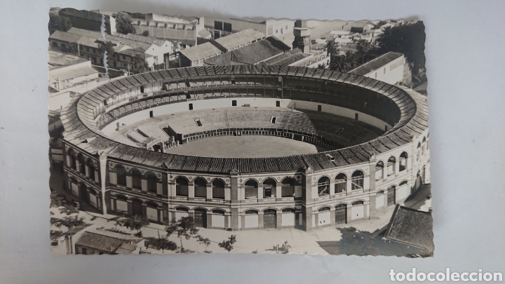 Postales: POSTAL DE MALAGA VISTA GENERAL DE LA PLAZA DE TOROS