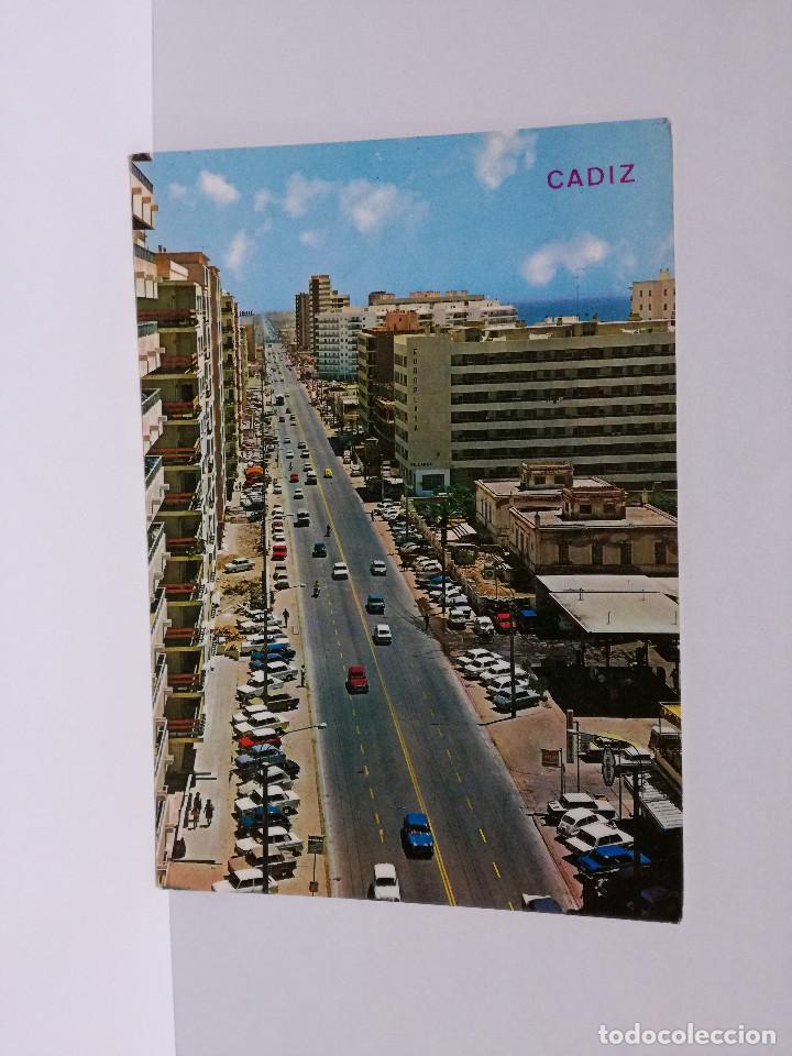 Postales: POSTAL N&ordm; 91 - ANDALUCIA - CADIZ, AVENIDA CAYETANO DEL TORO - ED. ARRIBAS 1972