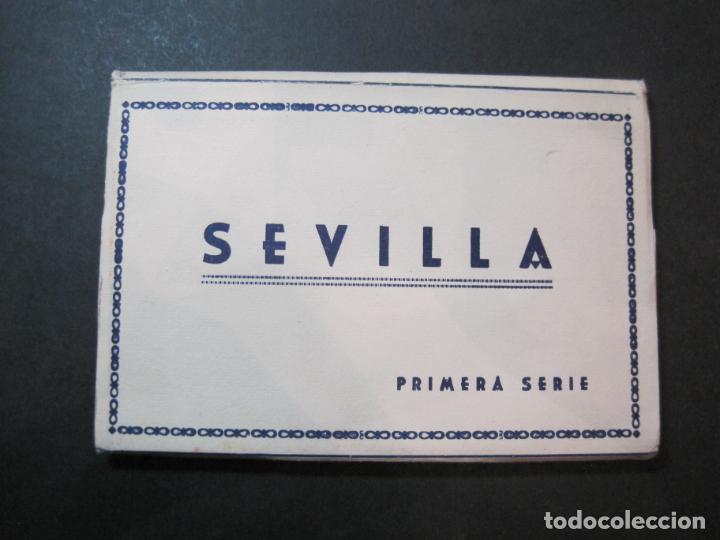 Postkarten: SEVILLA-PRIMERA SERIE-BLOC CON 10 POSTALES ANTIGUAS-HAE-VER FOTOS-(77.436)