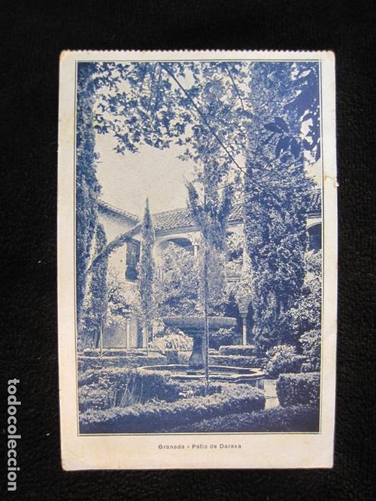 Postales: GRANADA-PATIO DE DARAXA-POSTAL ANTIGUA-(77.484)