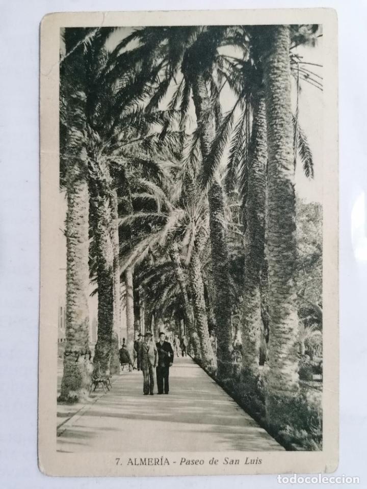 Postales: POSTAL, ALMERIA - PASEO DE SAN LUIS, N&ordm; 7