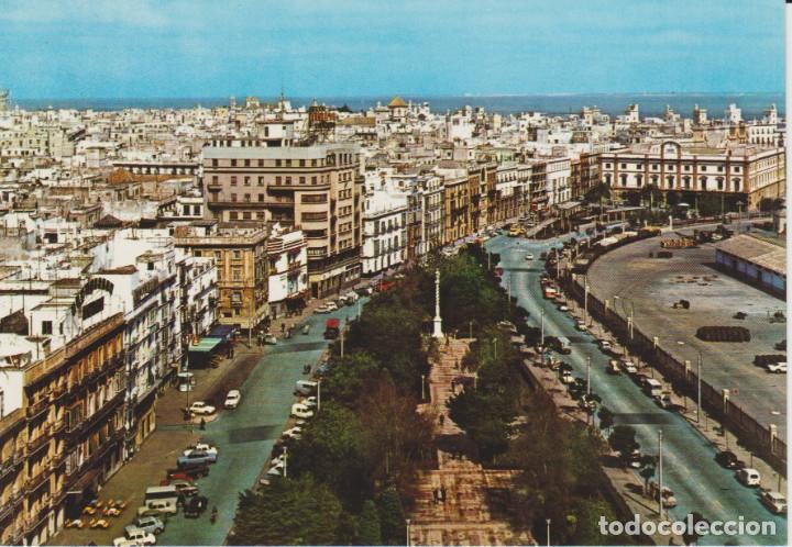 Postales: (21) CADIZ. AVENIDA RAMON DE CARRANZA ... SIN CIRCULAR