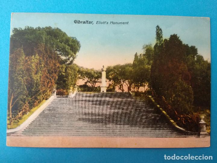 Postales: Gibraltar. Eliotts Monument, - Foto 1