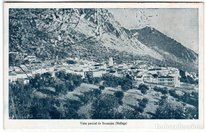 Postales: BONITA POSTAL - BENAOJ&Aacute;N (MALAGA) - VISTA PARCIAL