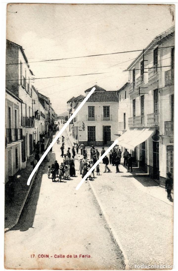 Postais: PRECIOSA POSTAL - COIN (MALAGA) - CALLE DE LA FERIA