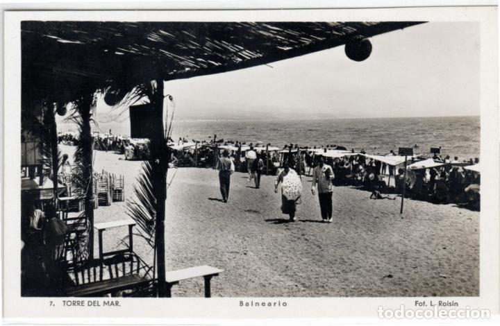 Postcards: BONITA POSTAL FOTOGRAFICA - TORRE DEL MAR (MALAGA) - BALNEARIO