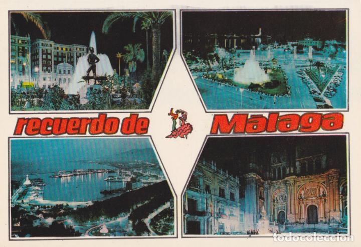 Postales: MALAGA, VISTA PARCIAL - EDITA BEASCOA N&ordm;1158 - EDITADA EN 1966 - ESCRITA